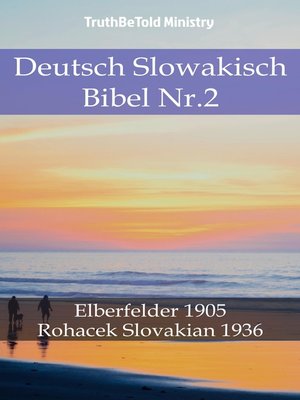 cover image of Deutsch Slowakisch Bibel Nr.2